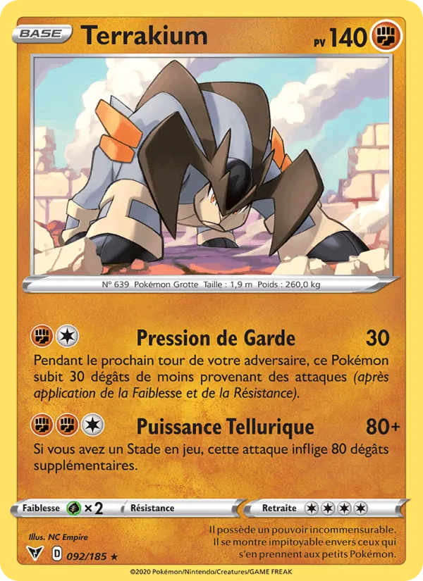 Terrakium · Voltage Éclatant 92/185
