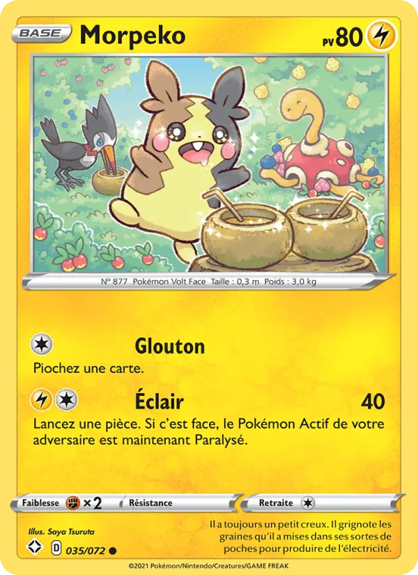 Morpeko · Destinées Radieuses 35/72