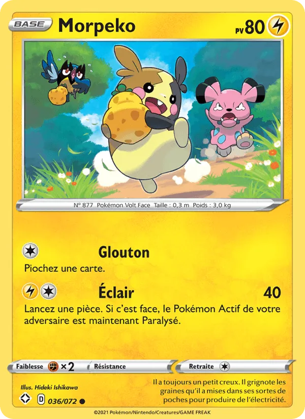 Morpeko · Destinées Radieuses 36/72