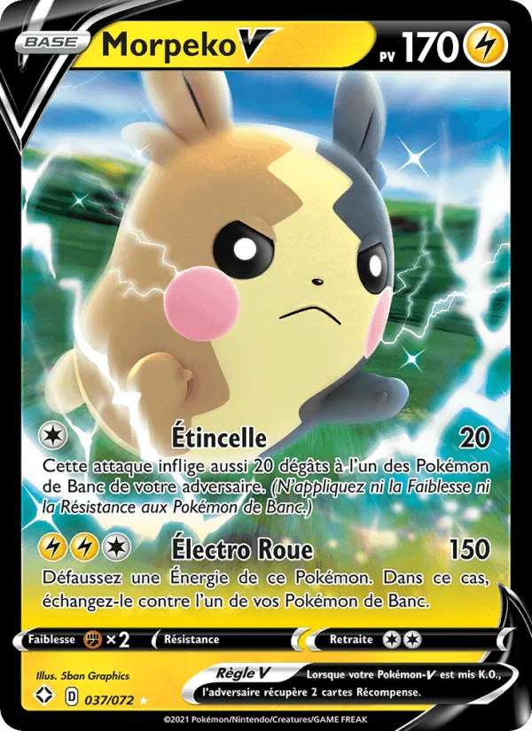 Morpeko V · Destinées Radieuses 37/72