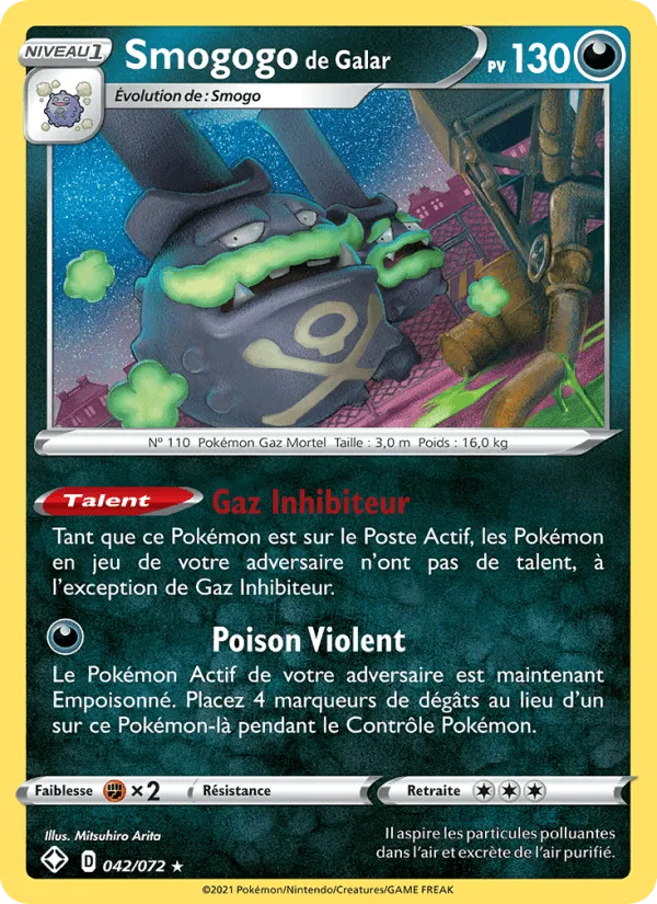 Smogogo de Galar · Destinées Radieuses 42/72