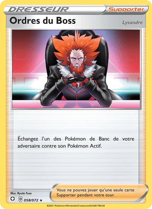 Ordres du Boss (Lysandre) · Destinées Radieuses 58/72