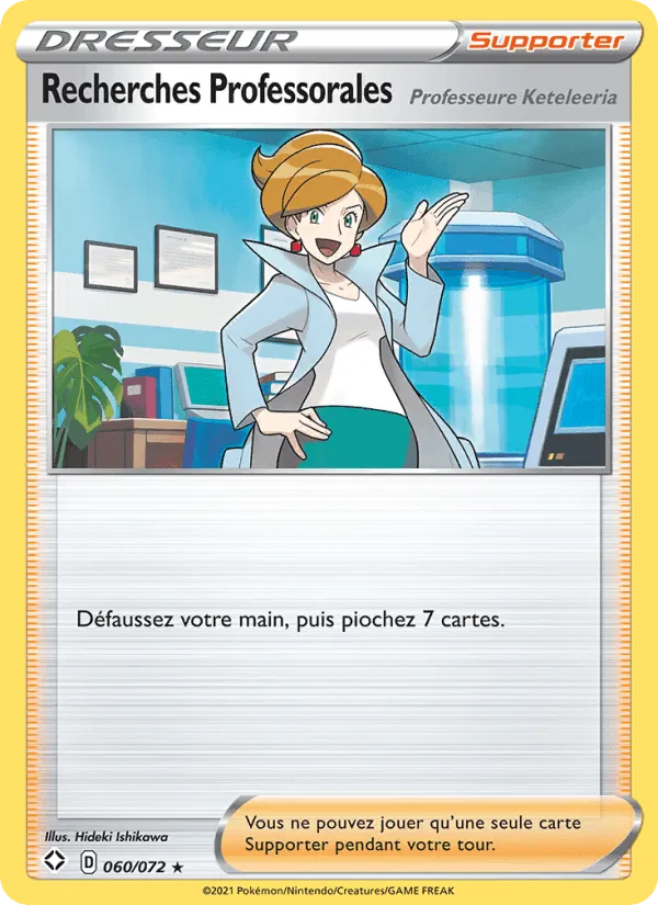 Recherches Professorales (Professeure Keteleeria) · Destinées Radieuses 60/72