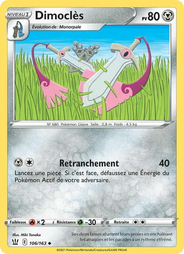 Dimoclès · Styles de combat 106/163