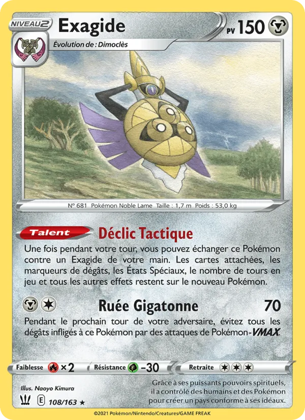 Exagide · Styles de combat 108/163