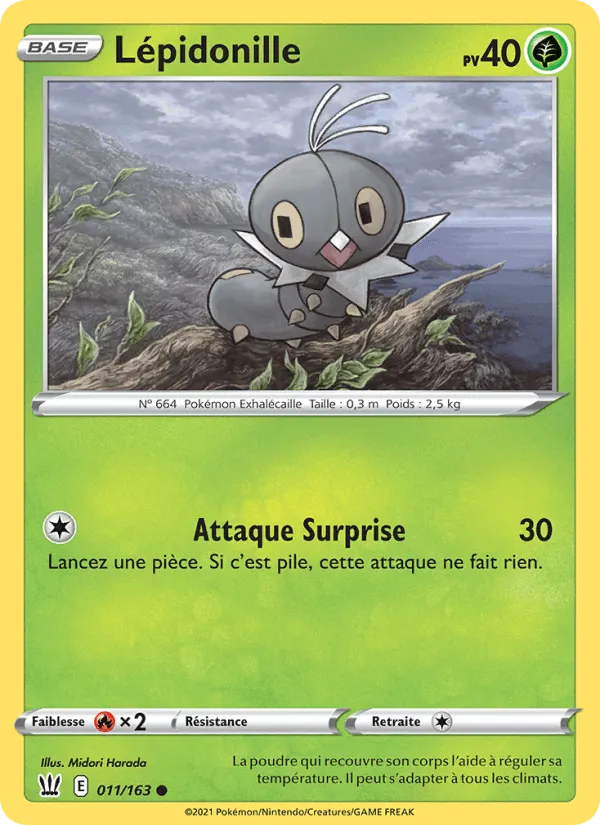 Lépidonille · Styles de combat 11/163