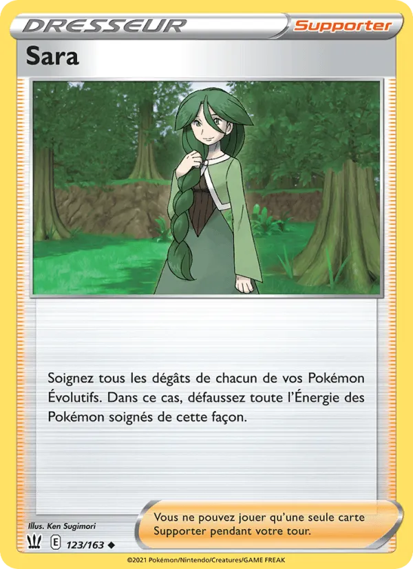 Sara · Styles de combat 123/163
