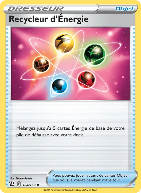Recycleur d'Énergie · Styles de combat 124/163