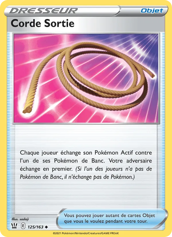 Corde Sortie · Styles de combat 125/163