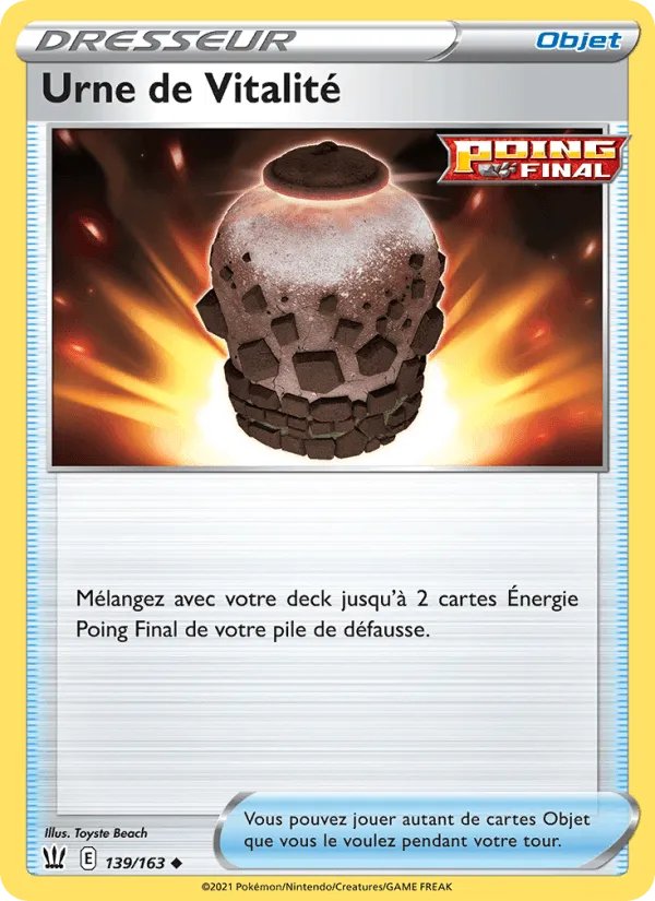Urne de Vitalité · Styles de combat 139/163