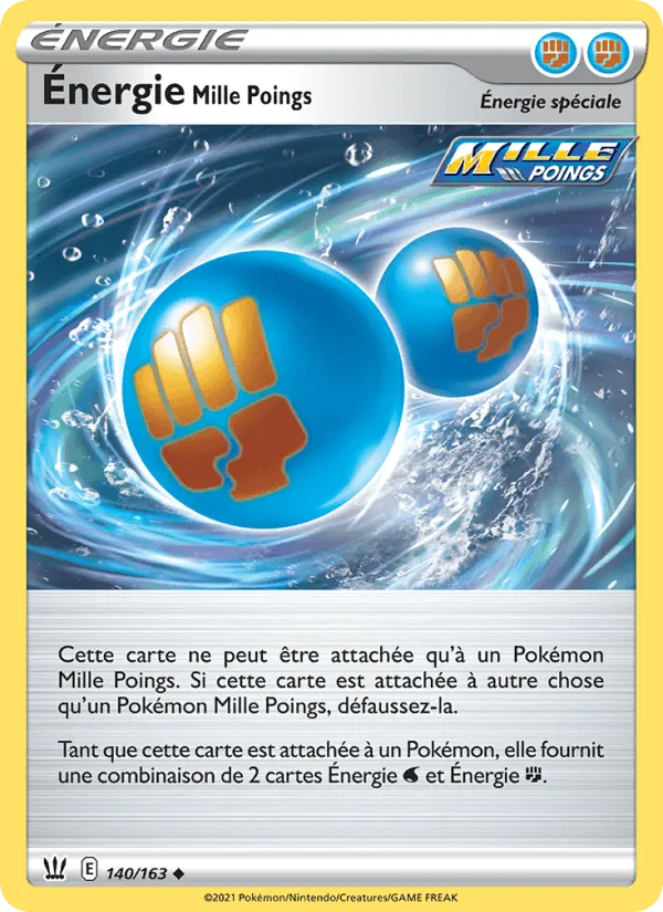Énergie Mille Poings · Styles de combat 140/163