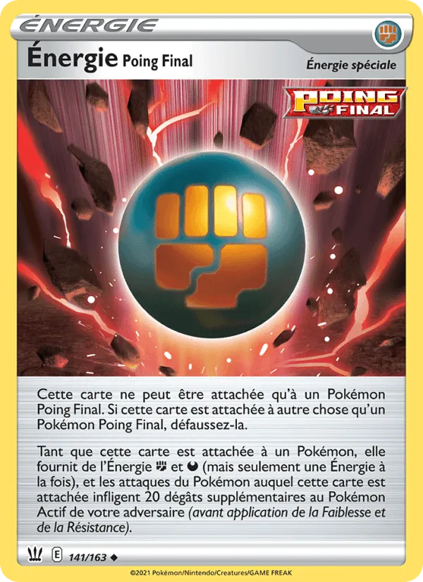 Énergie Poing Final · Styles de combat 141/163
