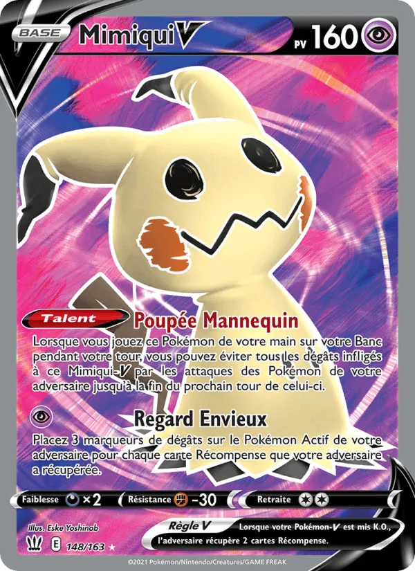 Mimiqui V · Styles de combat 148/163