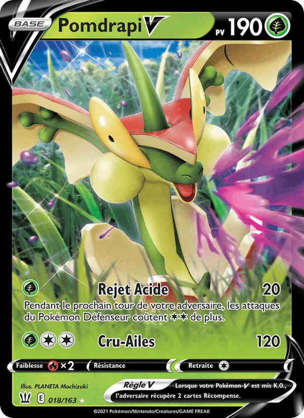 Pomdrapi V · Styles de combat 18/163