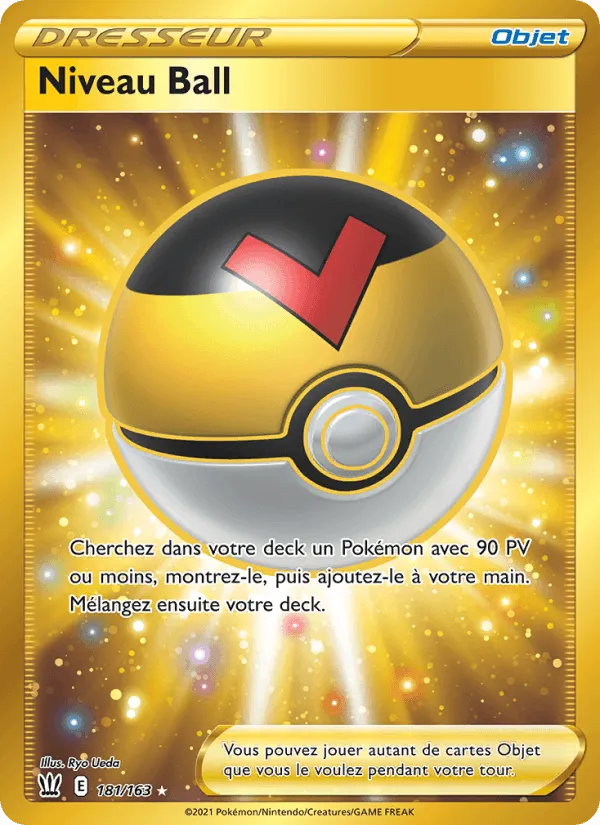 Niveau Ball · Styles de combat 181/163