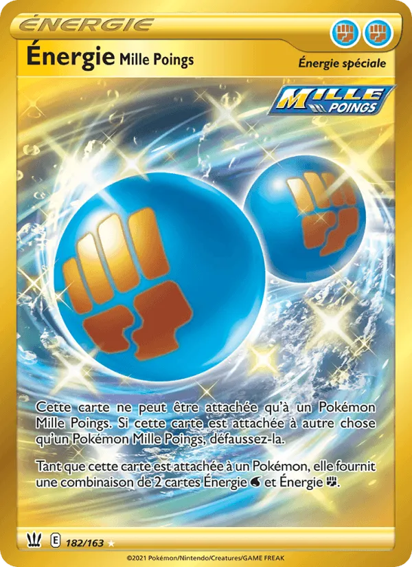 Énergie Mille Poings · Styles de combat 182/163