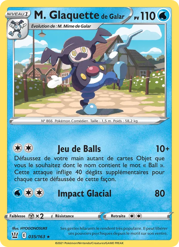 M. Glaquette de Galar · Styles de combat 35/163