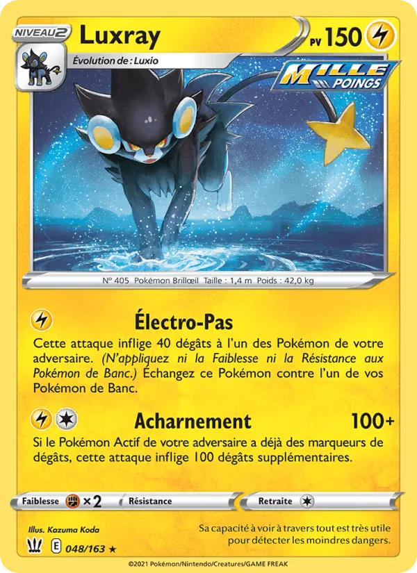 Luxray · Styles de combat 48/163