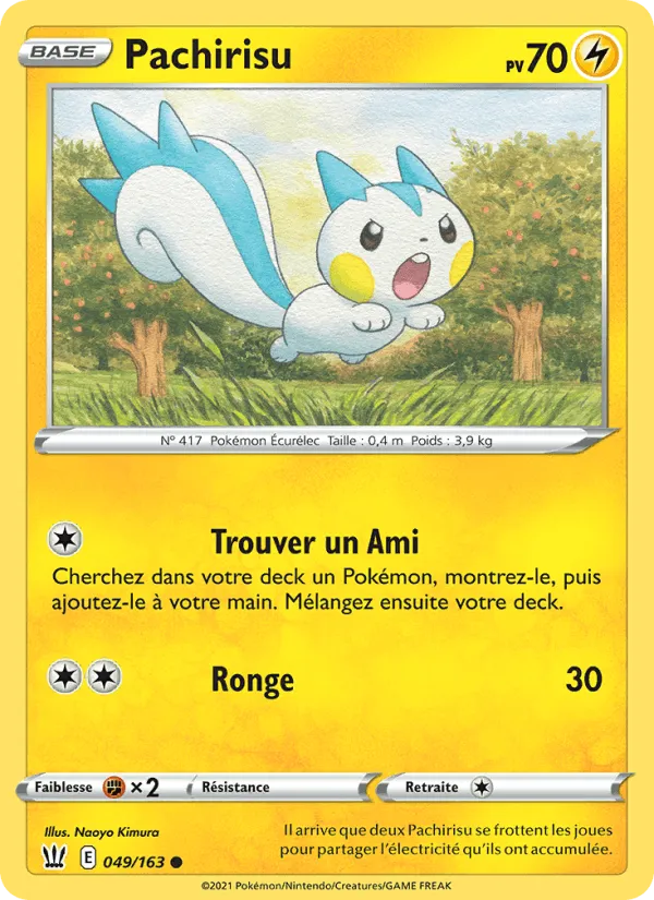 Pachirisu · Styles de combat 49/163