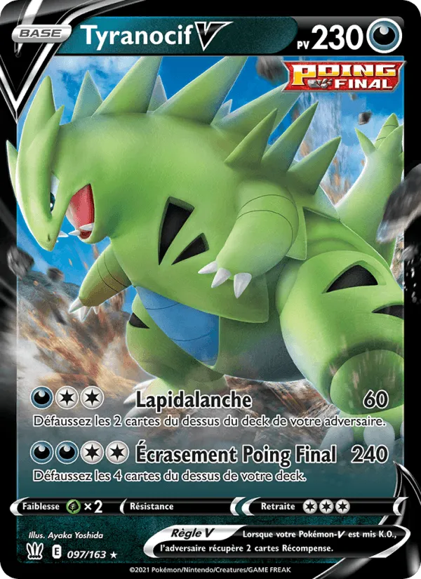 Tyranocif V · Styles de combat 97/163