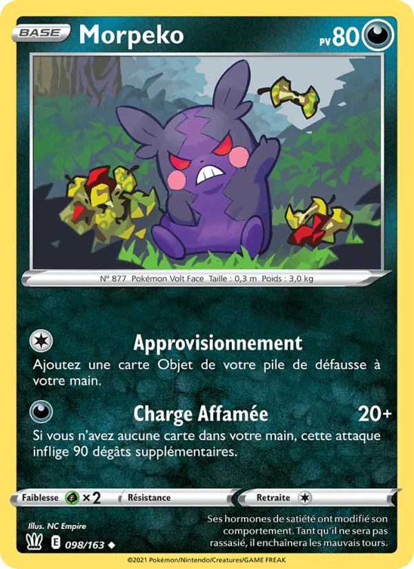 Morpeko · Styles de combat 98/163