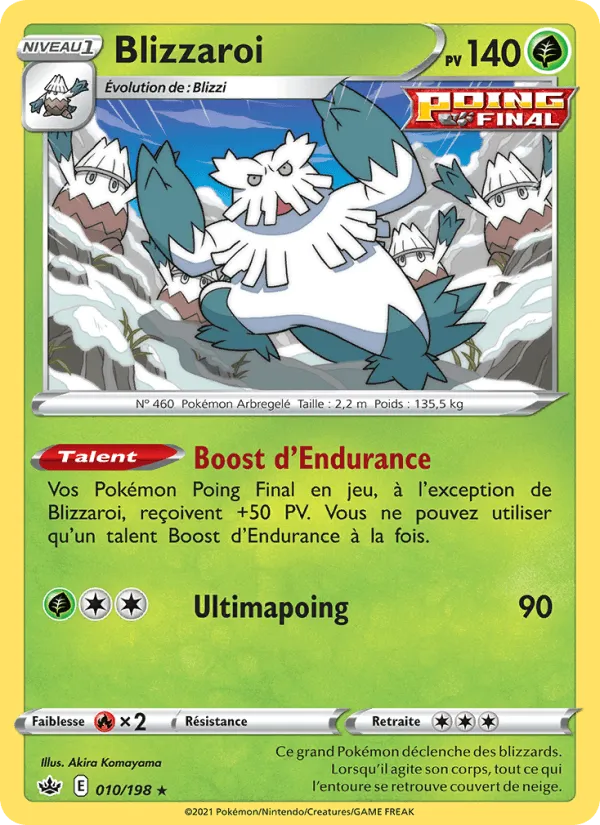 Blizzaroi · Règne de Glace 10/198