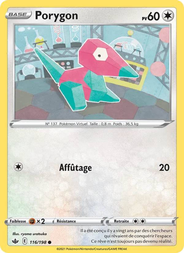 Porygon · Règne de Glace 116/198