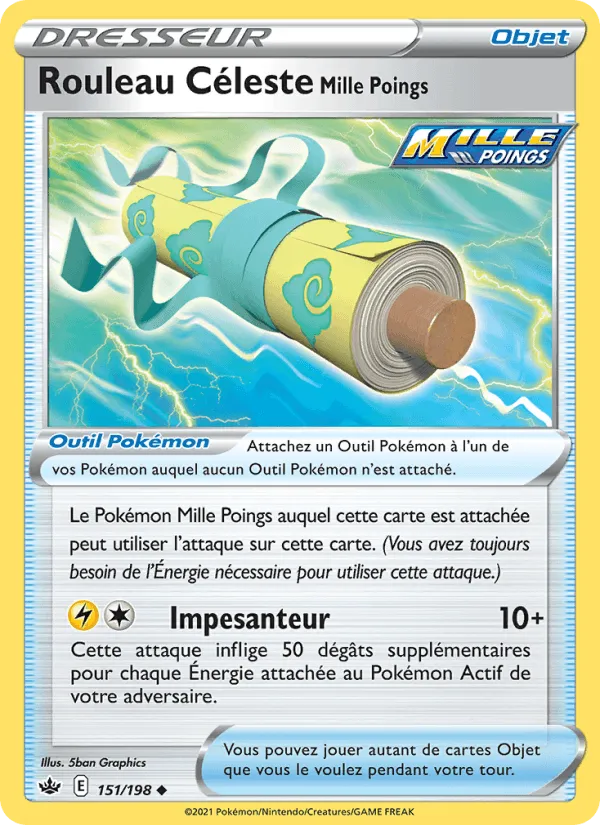 Rouleau Céleste Mille Poings · Règne de Glace 151/198