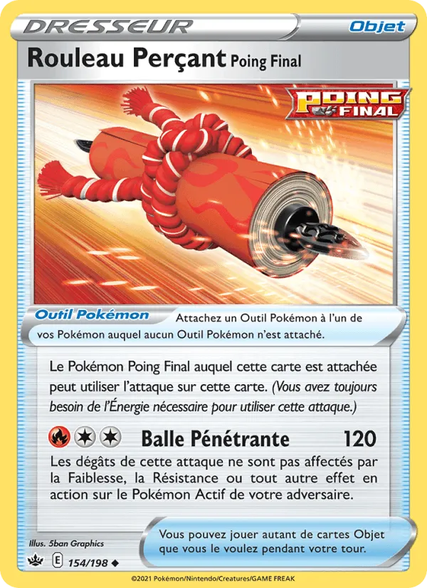 Rouleau Perçant Poing Final · Règne de Glace 154/198