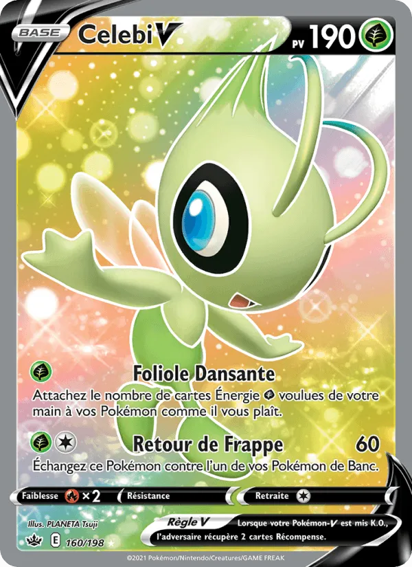 Celebi V · Règne de Glace 160/198