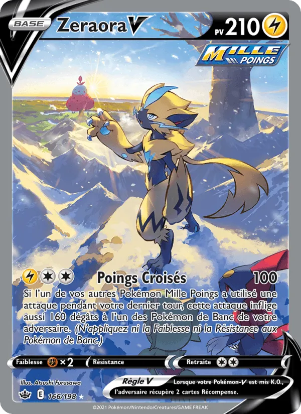 Zeraora V · Règne de Glace 166/198