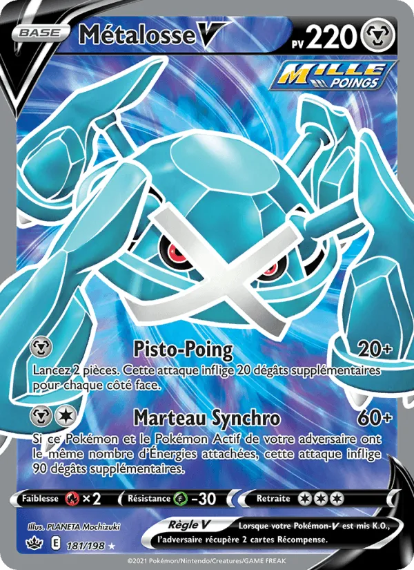 Métalosse V · Règne de Glace 181/198