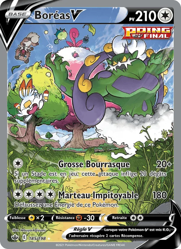 Boréas V · Règne de Glace 185/198