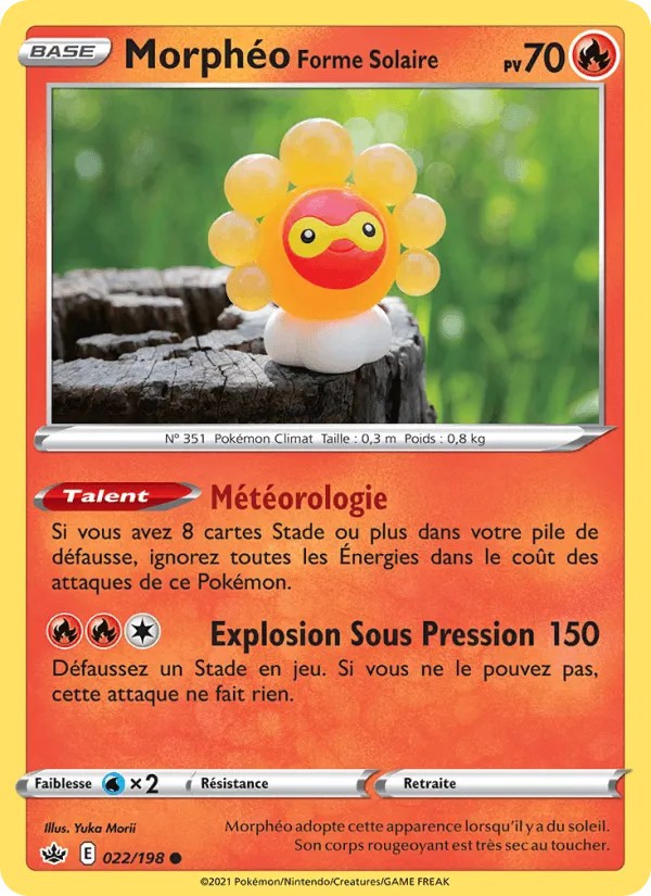 Morphéo Forme Solaire · Règne de Glace 22/198