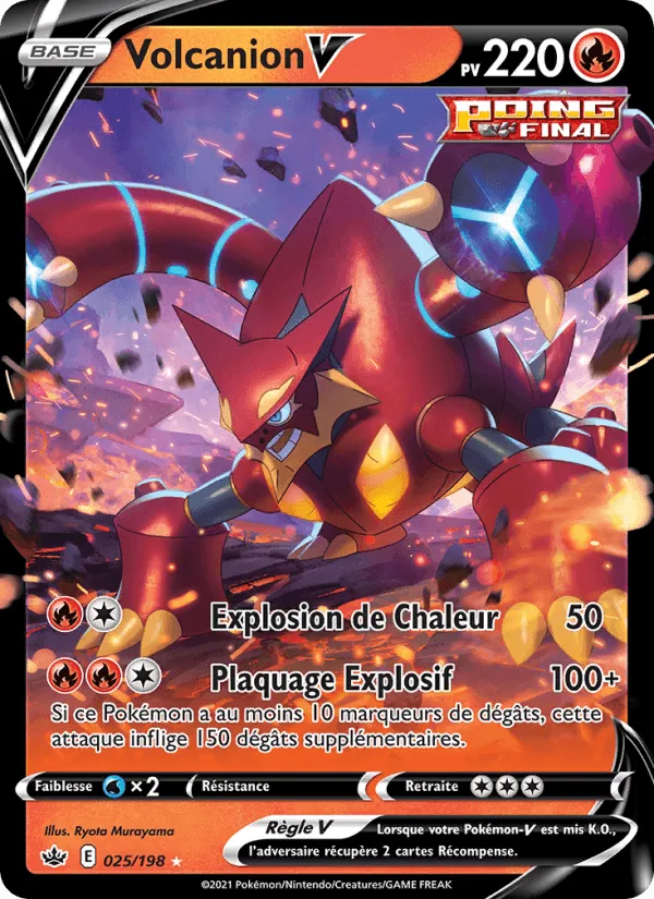 Volcanion V · Règne de Glace 25/198