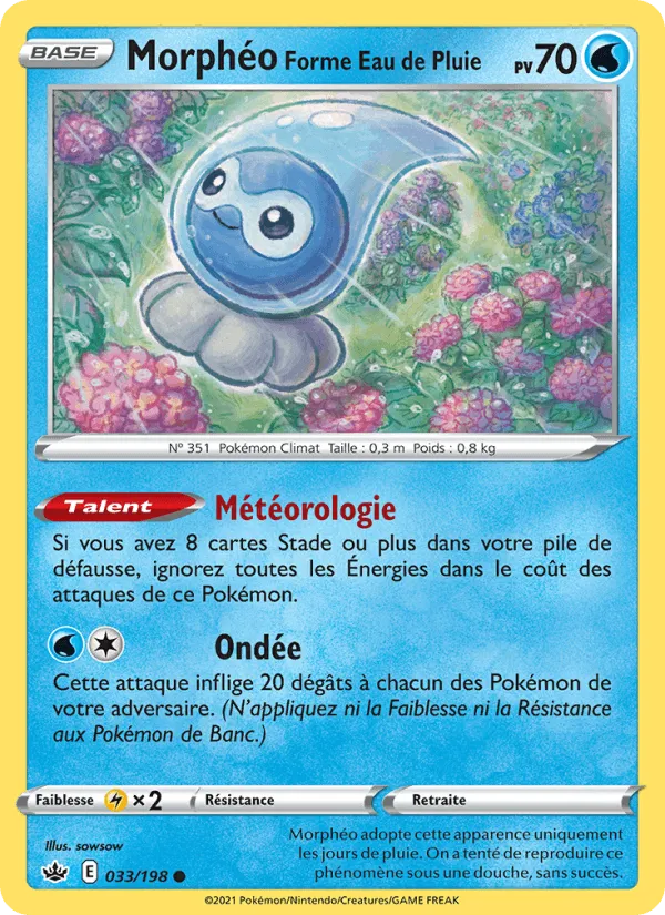 Morphéo Forme Eau de Pluie · Règne de Glace 33/198