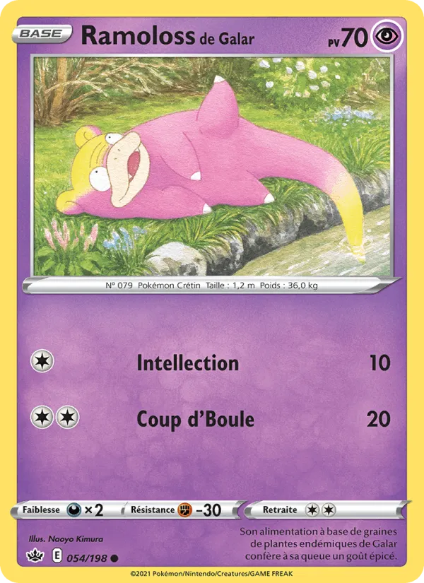 Ramoloss de Galar · Règne de Glace 54/198