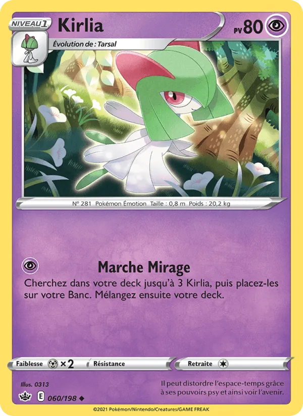 Kirlia · Règne de Glace 60/198