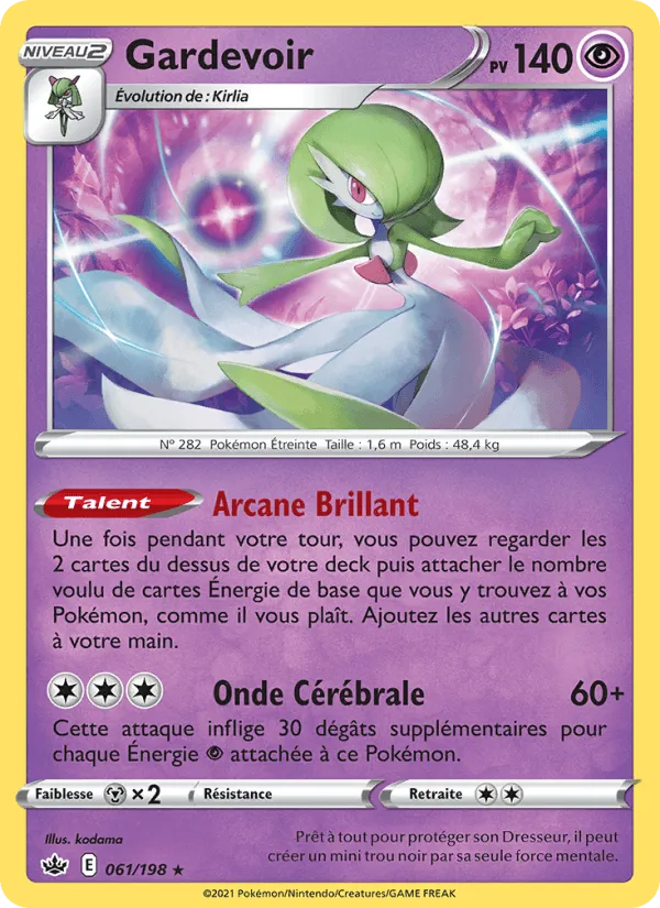 Gardevoir · Règne de Glace 61/198