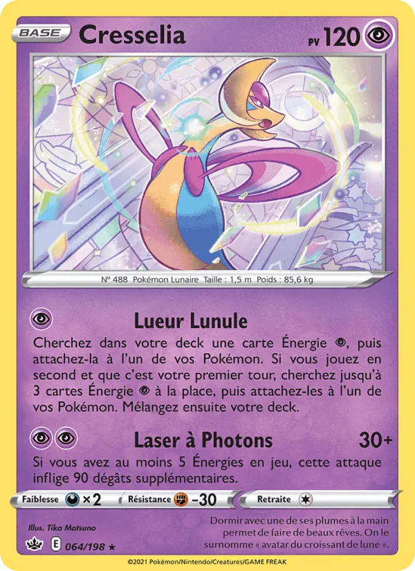 Cresselia · Règne de Glace 64/198