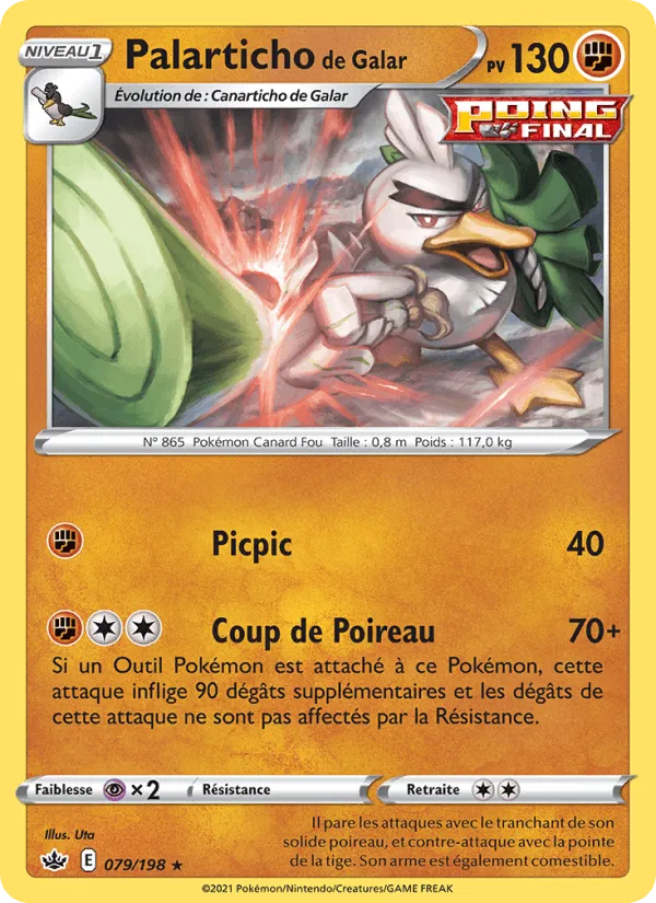 Palarticho de Galar · Règne de Glace 79/198
