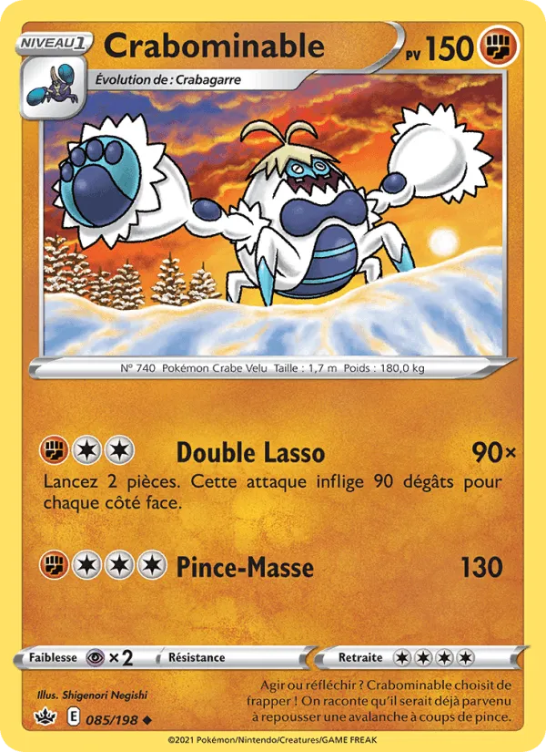 Crabominable · Règne de Glace 85/198