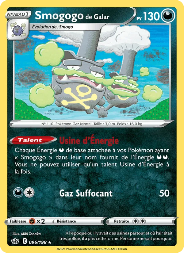 Smogogo de Galar · Règne de Glace 96/198