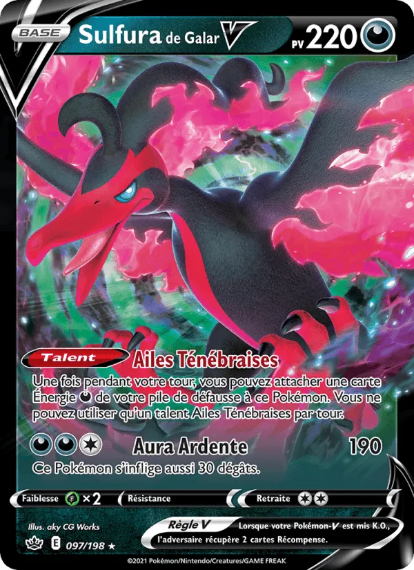 Sulfura de Galar V · Règne de Glace 97/198