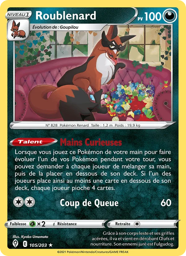 Roublenard · Évolution Céleste 105/203