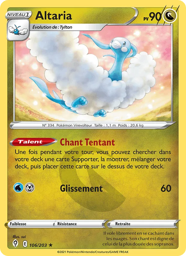 Altaria · Évolution Céleste 106/203