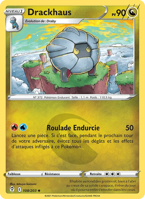 Drackhaus · Évolution Céleste 108/203