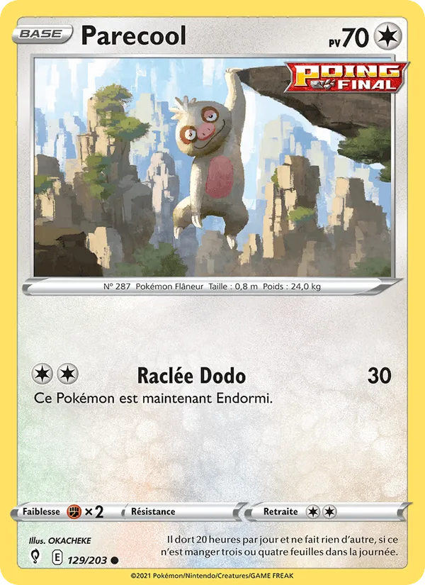 Parecool · Évolution Céleste 129/203