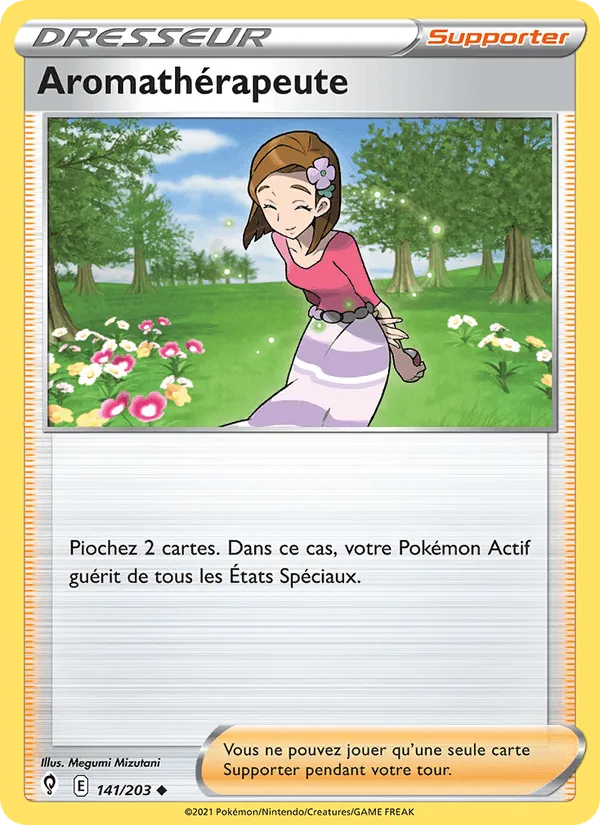 Aromathérapeute · Évolution Céleste 141/203