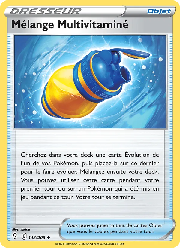 Mélange Multivitaminé · Évolution Céleste 142/203